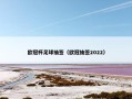欧冠杯足球抽签（欧冠抽签2022）