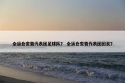 全运会安徽代表团足球队？ 全运会安徽代表团团长？