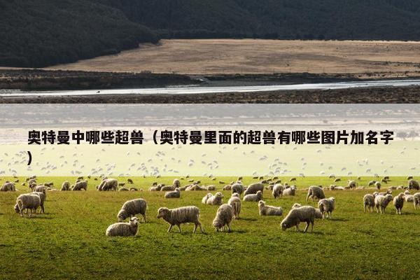 奥特曼中哪些超兽（奥特曼里面的超兽有哪些图片加名字）