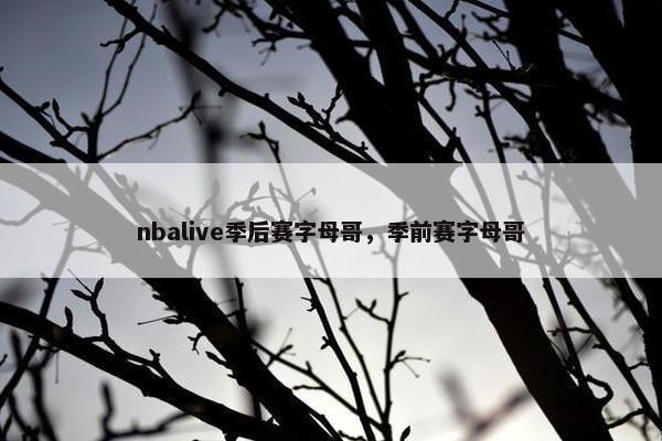 nbalive季后赛字母哥，季前赛字母哥