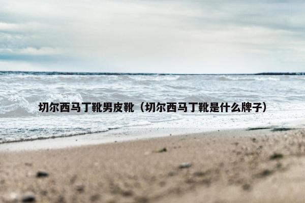 切尔西马丁靴男皮靴（切尔西马丁靴是什么牌子）