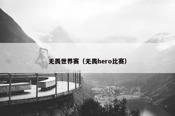 无畏世界赛（无畏hero比赛）