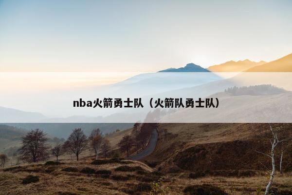 nba火箭勇士队（火箭队勇士队）