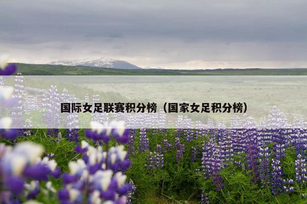 国际女足联赛积分榜（国家女足积分榜）