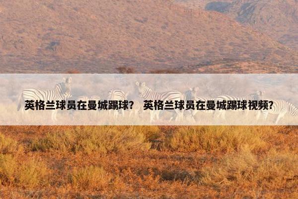 英格兰球员在曼城踢球？ 英格兰球员在曼城踢球视频？