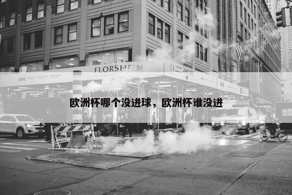 欧洲杯哪个没进球，欧洲杯谁没进