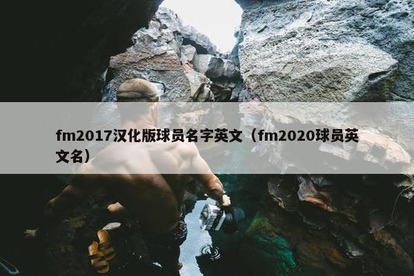 fm2017汉化版球员名字英文（fm2020球员英文名）