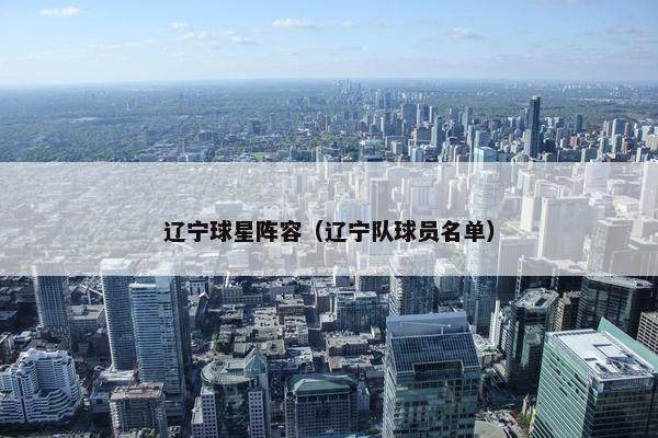 辽宁球星阵容（辽宁队球员名单）