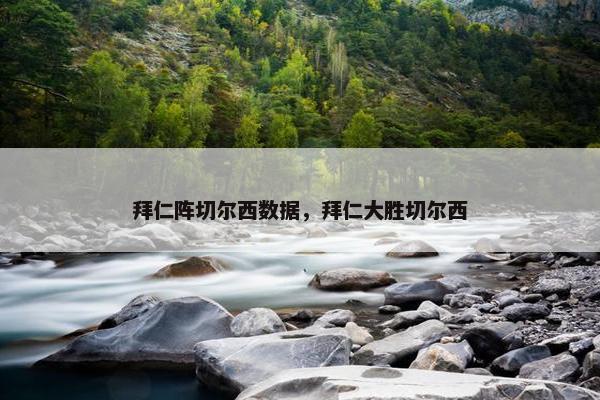 拜仁阵切尔西数据，拜仁大胜切尔西