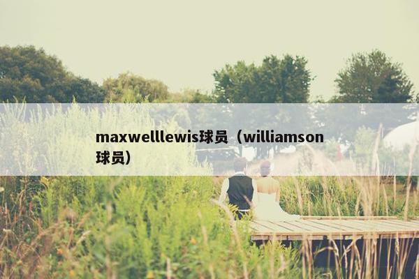 maxwelllewis球员（williamson球员）