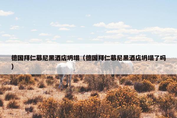 德国拜仁慕尼黑酒店坍塌（德国拜仁慕尼黑酒店坍塌了吗）