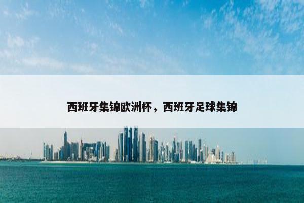 西班牙集锦欧洲杯，西班牙足球集锦