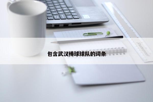 包含武汉棒球球队的词条