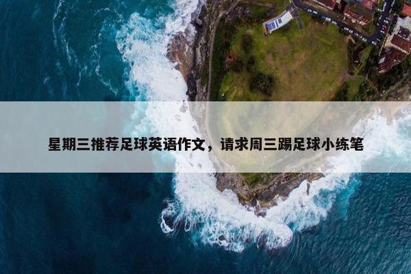 星期三推荐足球英语作文，请求周三踢足球小练笔