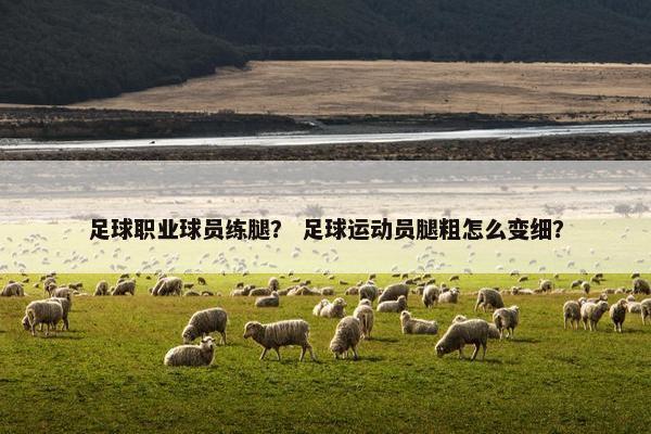 足球职业球员练腿？ 足球运动员腿粗怎么变细？