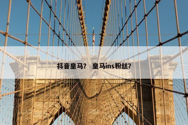 抖音皇马？ 皇马ins粉丝？