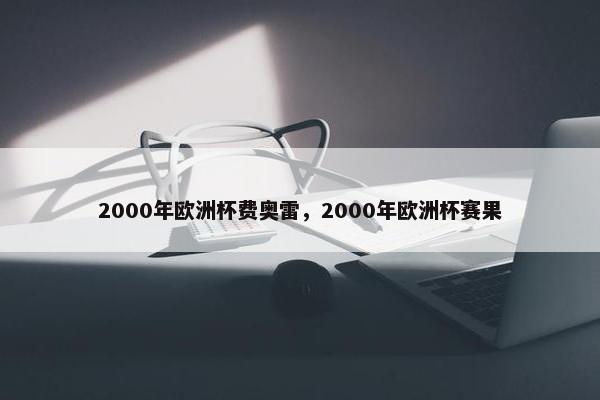 2000年欧洲杯费奥雷，2000年欧洲杯赛果