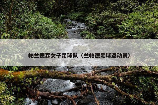 帕兰德森女子足球队（兰帕德足球运动员）