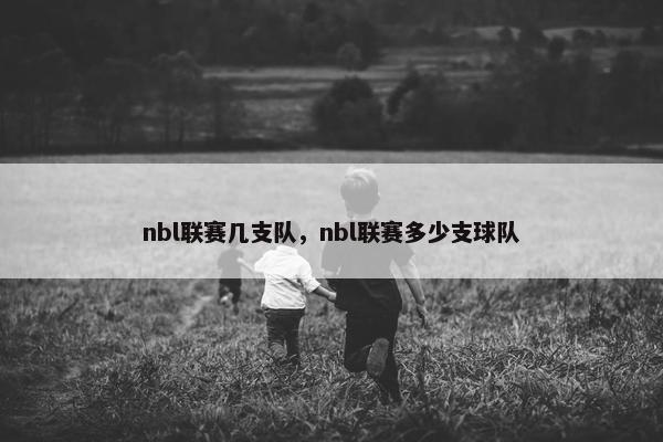 nbl联赛几支队，nbl联赛多少支球队