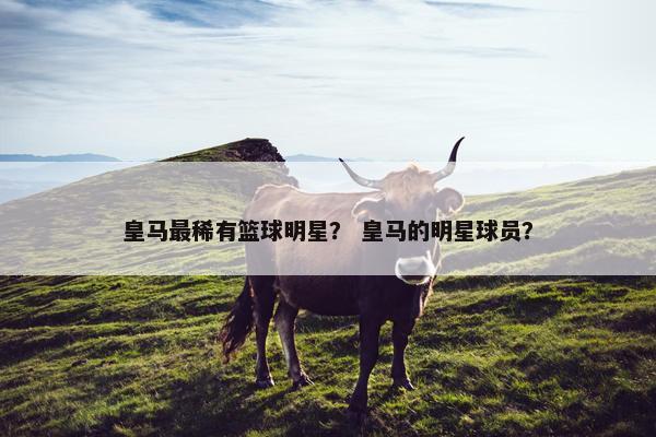 皇马最稀有篮球明星？ 皇马的明星球员？