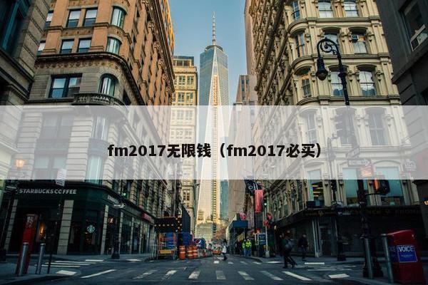 fm2017无限钱（fm2017必买）