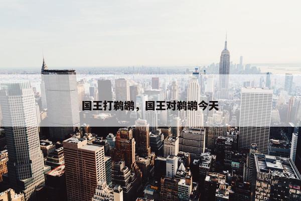 国王打鹈鹕，国王对鹈鹕今天