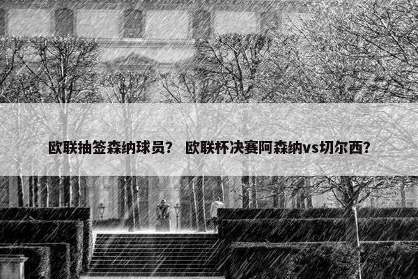 欧联抽签森纳球员？ 欧联杯决赛阿森纳vs切尔西？