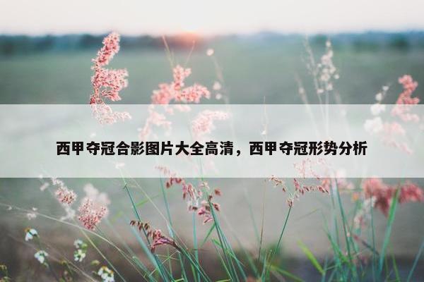 西甲夺冠合影图片大全高清，西甲夺冠形势分析