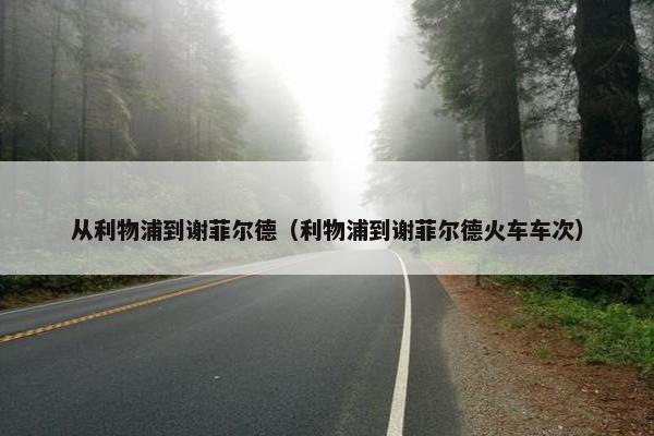 从利物浦到谢菲尔德（利物浦到谢菲尔德火车车次）