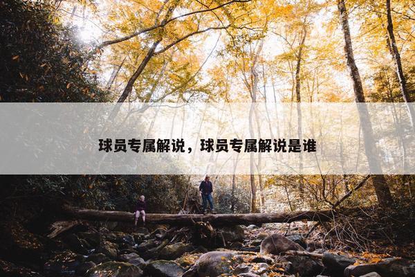 球员专属解说，球员专属解说是谁