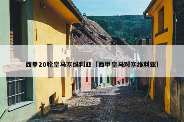 西甲20轮皇马塞维利亚（西甲皇马对塞维利亚）
