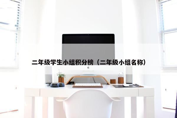 二年级学生小组积分榜（二年级小组名称）