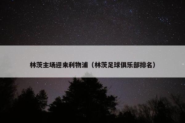 林茨主场迎来利物浦（林茨足球俱乐部排名）