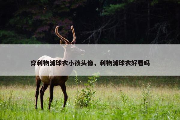 穿利物浦球衣小孩头像，利物浦球衣好看吗