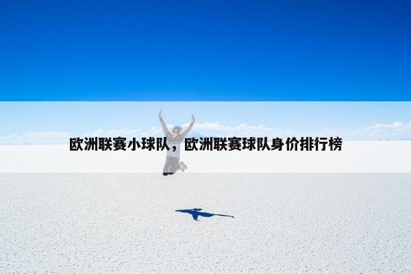 欧洲联赛小球队，欧洲联赛球队身价排行榜