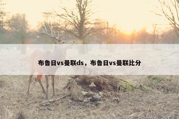 布鲁日vs曼联ds，布鲁日vs曼联比分