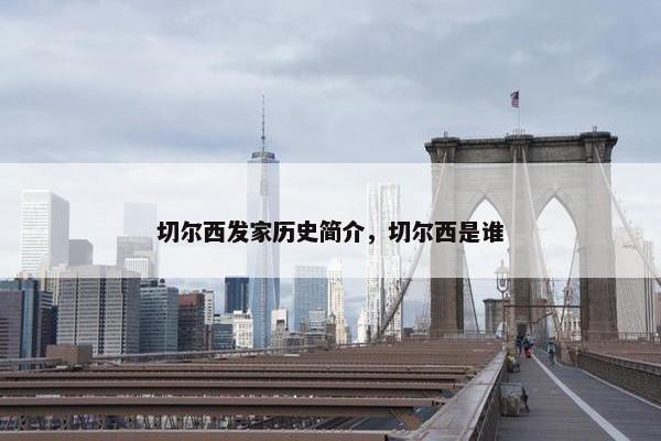 切尔西发家历史简介，切尔西是谁