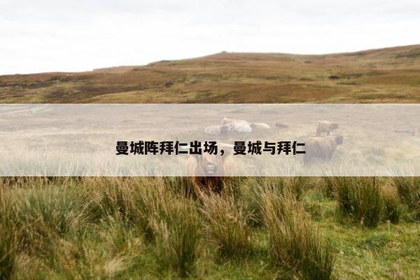 曼城阵拜仁出场，曼城与拜仁
