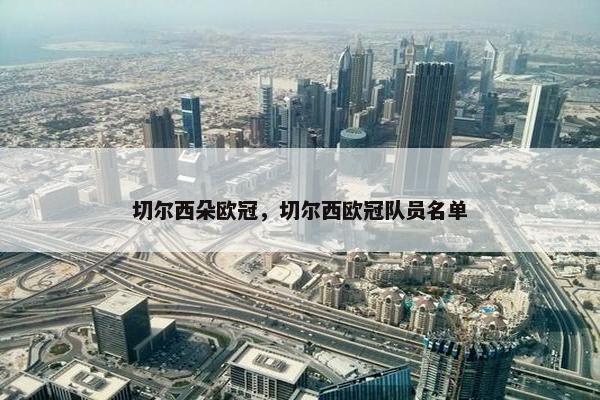 切尔西朵欧冠，切尔西欧冠队员名单