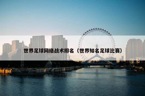 世界足球网络战术排名（世界知名足球比赛）