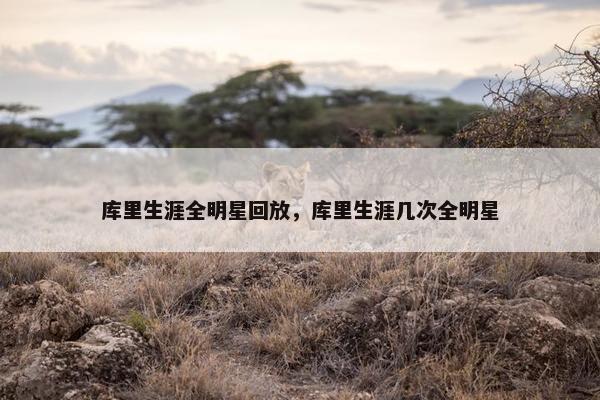 库里生涯全明星回放，库里生涯几次全明星