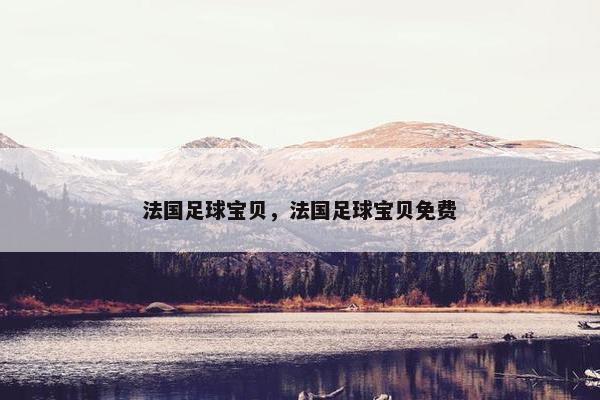 法国足球宝贝，法国足球宝贝免费