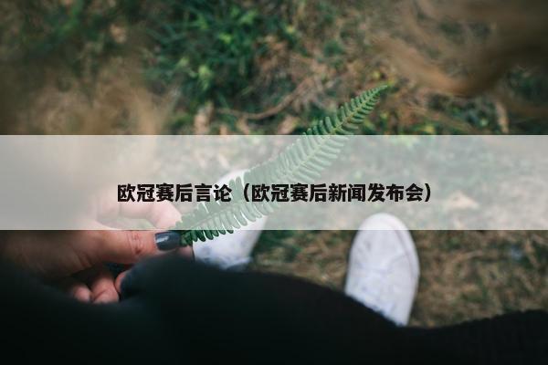 欧冠赛后言论（欧冠赛后新闻发布会）