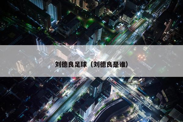 刘德良足球（刘德良是谁）