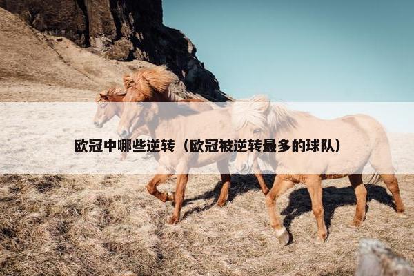 欧冠中哪些逆转（欧冠被逆转最多的球队）