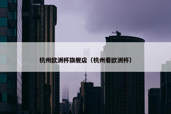 杭州欧洲杯旗舰店（杭州看欧洲杯）