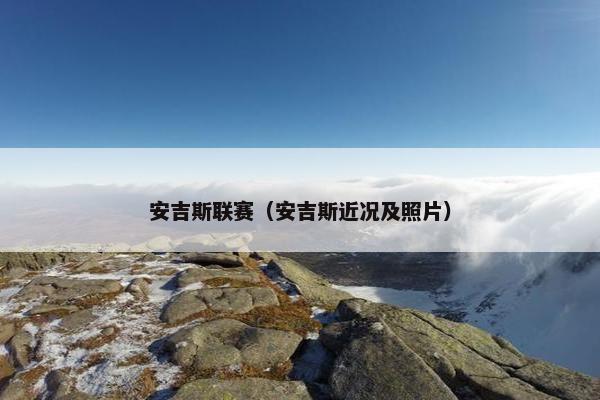 安吉斯联赛（安吉斯近况及照片）
