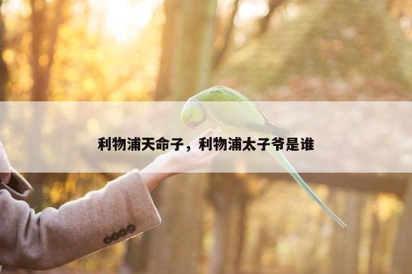 利物浦天命子，利物浦太子爷是谁
