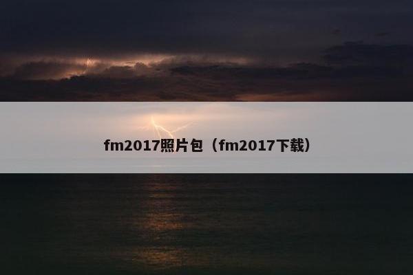 fm2017照片包（fm2017下载）