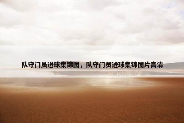 队守门员进球集锦图，队守门员进球集锦图片高清